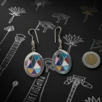 Nubian Silver Earrings