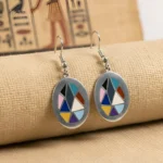 Nubian Silver Earrings