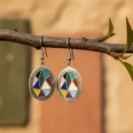 Nubian Silver Earrings